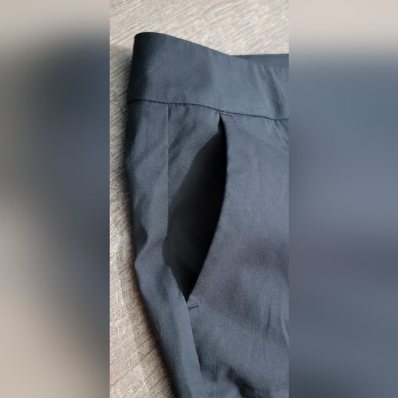 Vintg Y2K New York & Co. 7th Ave. Straight Leg Pant Women's 18 Black Lightweight - Picture 5 of 15